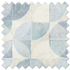 Mosaic Tile, Aquamarine - Roman Blind